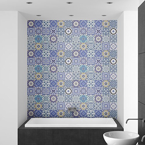 Ambiance Sticker Selbstklebende Wandtattoo Aufkleber, Wanddekoration, Fliesenaufkleber für Badezimmer und Küche Flamenco - 24 Stück Aufkleber 20 x 20 cm Ambiance Sticker Selbstklebende Wandtattoo Aufkleber, Wanddekoration, Fliesenaufkleber für Badezimmer und Küche Flamenco - 24 Stück Aufkleber 20 x 20 cm von Ambiance Sticker