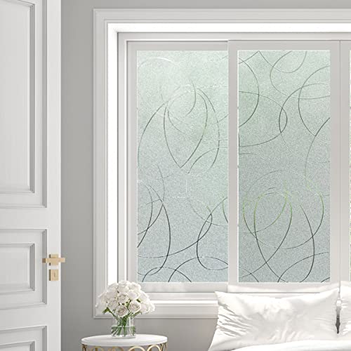 Ambiance Sticker Klebefolie, Blickdicht, Linien-Design, für Fenster – Fensterfolie, elektrostatisch, Blickdicht, UV-Schutz, H 45 cm x L 50 m Ambiance Sticker Klebefolie, Blickdicht, Linien-Design, für Fenster – Fensterfolie, elektrostatisch, Blickdicht, UV-Schutz, H 45 cm x L 50 m von Ambiance Sticker