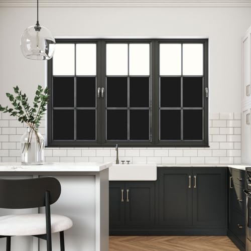 Ambiance Sticker Klebefolie, Blickdicht, schwarz, für Fenster, elektrostatisch, Blickdicht, für Fenster, Anti-UV – H 45 cm x L 40 m Ambiance Sticker Klebefolie, Blickdicht, schwarz, für Fenster, elektrostatisch, Blickdicht, für Fenster, Anti-UV – H 45 cm x L 40 m von Ambiance Sticker