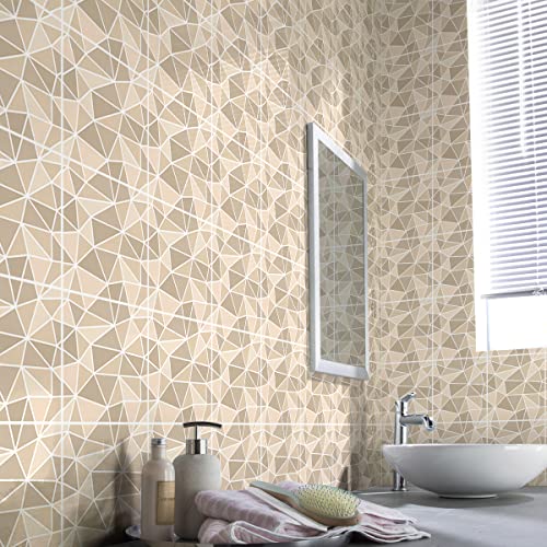 Ambiance Sticker Selbstklebende Aufkleber, Wanddekoration, Fliesenaufkleber für Badezimmer und Küche Azulejos Zementfliesen Flora- 60 Stück Aufkleber 20 x 20 cm Ambiance Sticker Selbstklebende Aufkleber, Wanddekoration, Fliesenaufkleber für Badezimmer und Küche Azulejos Zementfliesen Flora- 60 Stück Aufkleber 20 x 20 cm von Ambiance Sticker