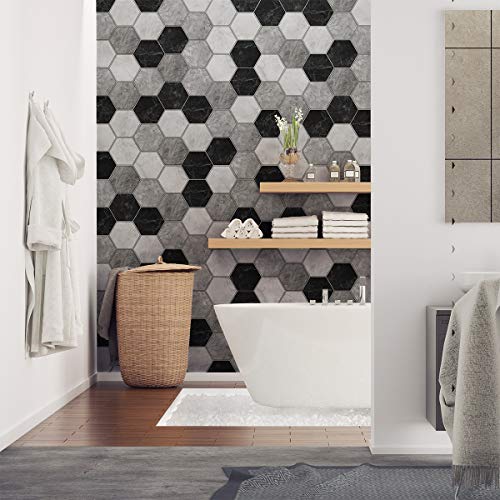 Ambiance Sticker Selbstklebende Wandfliesen für Küche und Bad Marbre D'Antan - 28 Stück Aufkleber 20 x 18 cm Ambiance Sticker Selbstklebende Wandfliesen für Küche und Bad Marbre D'Antan - 28 Stück Aufkleber 20 x 18 cm von Ambiance Sticker