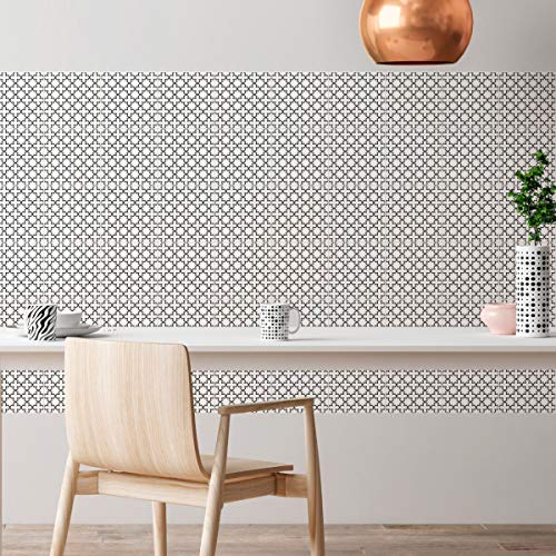 Ambiance Sticker Selbstklebende Wandfliesen für Küche und Bad Oujda - 9 Stück Aufkleber 20 x 20 cm Ambiance Sticker Selbstklebende Wandfliesen für Küche und Bad Oujda - 9 Stück Aufkleber 20 x 20 cm von Ambiance Sticker