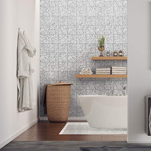 Ambiance Sticker Selbstklebende Wandfliesen für Küche und Bad Terrazzo - 9 Stück Aufkleber 20 x 20 cm Ambiance Sticker Selbstklebende Wandfliesen für Küche und Bad Terrazzo - 9 Stück Aufkleber 20 x 20 cm von Ambiance Sticker