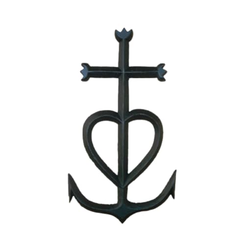 Ambiance Sud - Camargue-Kreuz aus Gusseisen, schwarz, 40 cm Ambiance Sud - Camargue-Kreuz aus Gusseisen, schwarz, 40 cm von Ambiance Sud