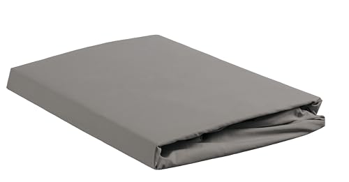 Ambiante Baumwolle - Spannbettlaken für Topper - 140x200 - Grau Ambiante Baumwolle - Spannbettlaken für Topper - 140x200 - Grau von Ambiante