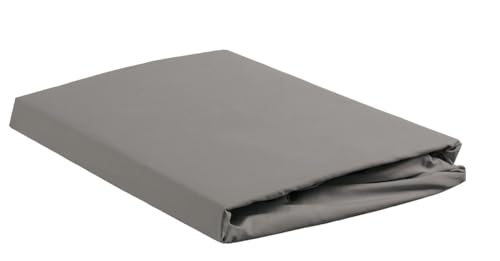Ambiante Jersey - Spannbettlaken für Topper - 160x200/210 - Grau Ambiante Jersey - Spannbettlaken für Topper - 160x200/210 - Grau von Ambiante