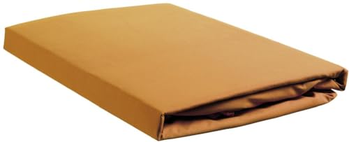 Ambiante Renforcé-Spannbettlaken für 35cm hohe Matratzen Cotton Uni Farbe Ochre Größe 160x200 Ambiante Renforcé-Spannbettlaken für 35cm hohe Matratzen Cotton Uni Farbe Ochre Größe 160x200 von Ambiante