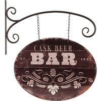 Ambiente Haus Metallbild "Pub Schild 48cm", (1 St.) von Ambiente Haus