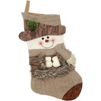 Ambiente Haus Schneemann "Schneeman Strumpf, Weihnachtsdeko" von Ambiente Haus