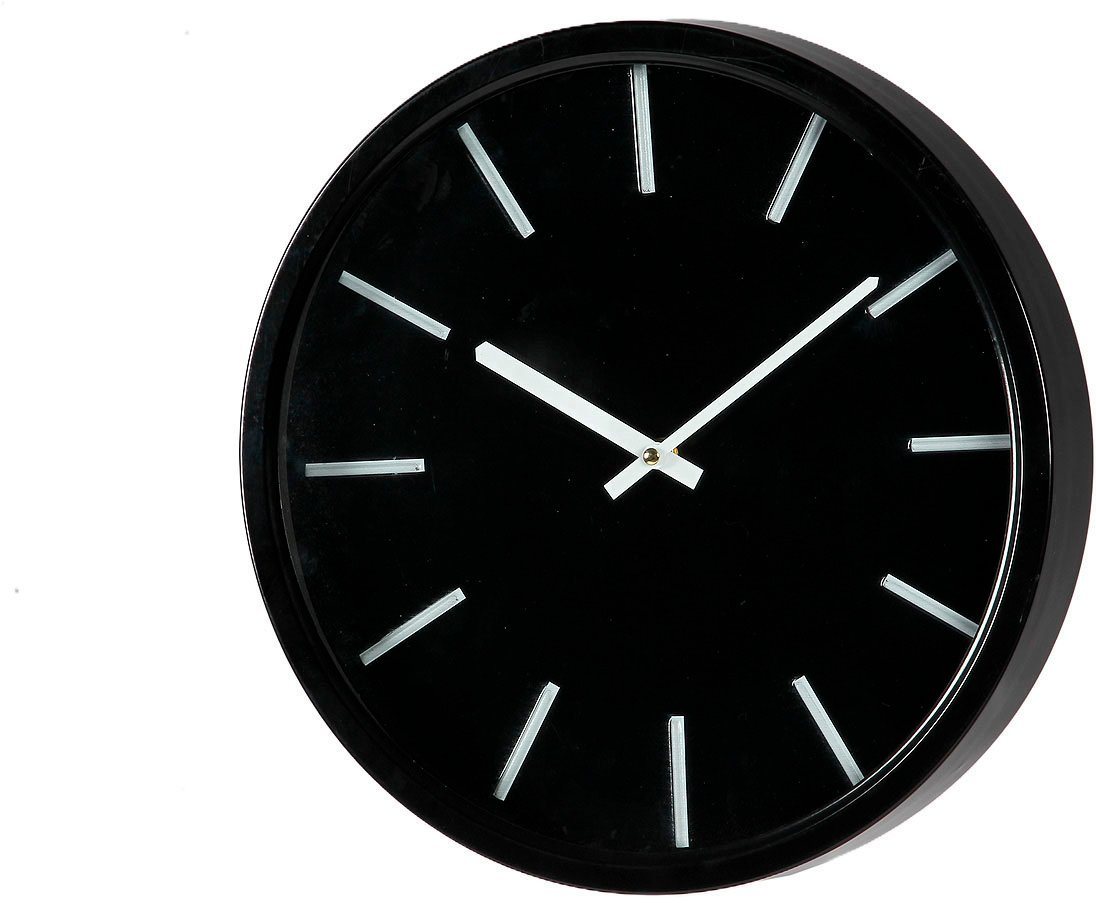 Ambiente Haus Wanduhr Wanduhr Black 35cm von Ambiente Haus