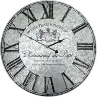 Ambiente Haus Wanduhr "Wanduhr - Metall 58cm" von Ambiente Haus