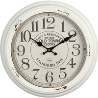 Ambiente Haus Wanduhr "Wanduhr - weiss 37cm" Ambiente Haus Wanduhr "Wanduhr - weiss 37cm" von Ambiente Haus