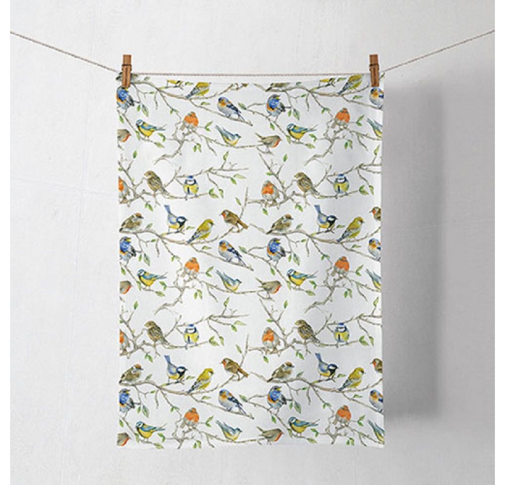 Ambiente Luxury Paper Products Geschirrtuch Blumen, Tücher, Handtuch Kollektion ca. 50x70cm aus Baumwolle, (1-tlg), Geschirrtuch / Küchentuch / Ideal als Geschenk von Ambiente Luxury Paper Products