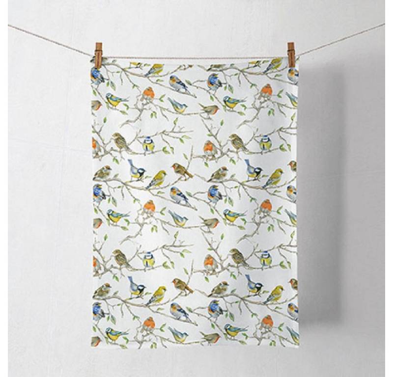 Ambiente Luxury Paper Products Geschirrtuch Blumen, Tücher, Handtuch Kollektion ca. 50x70cm aus Baumwolle, (1-tlg), Geschirrtuch / Küchentuch / Ideal als Geschenk von Ambiente Luxury Paper Products