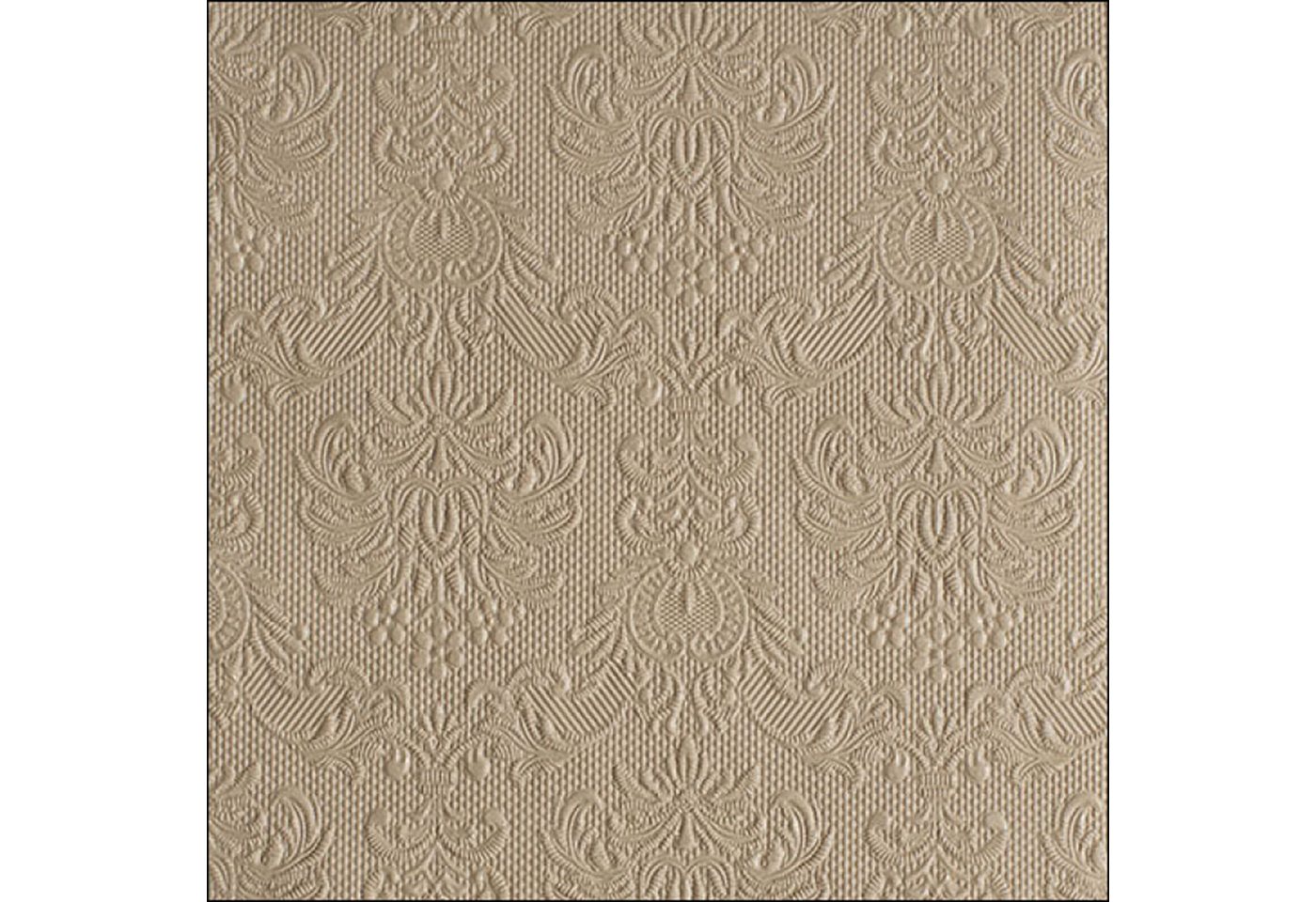 Ambiente Luxury Paper Products Papierserviette, Servietten Papier 33x33cm Elegance geprägt 15 Stück Taupe Ambiente Luxury Paper Products Papierserviette, Servietten Papier 33x33cm Elegance geprägt 15 Stück Taupe von Ambiente Luxury Paper Products