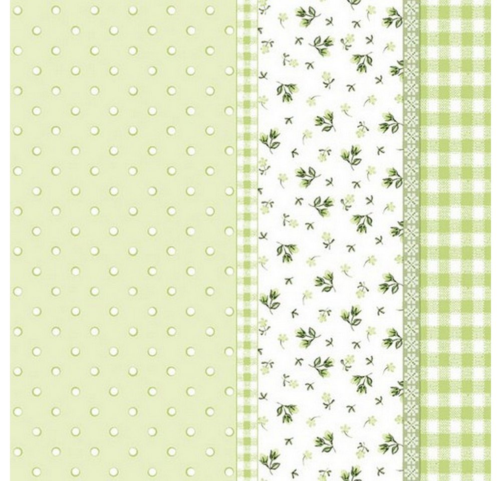 Ambiente Luxury Paper Products Papierserviette 20 Servietten Lilly green 33x33cm, (20 St) von Ambiente Luxury Paper Products