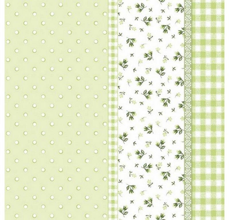 Ambiente Luxury Paper Products Papierserviette 20 Servietten Lilly green 33x33cm, (20 St) von Ambiente Luxury Paper Products