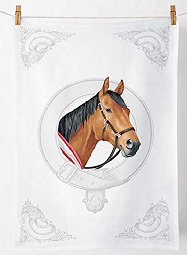 Ambiente Geschirrtuch Classic Horse Pferdebild 50 x 70 cm, 100 & Cotton von Ambiente