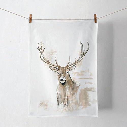Ambiente Geschirrtuch Küchentuch 50x70cm 100% Baumwolle Landhaus Hirsch Antlers Jagd Ambiente Geschirrtuch Küchentuch 50x70cm 100% Baumwolle Landhaus Hirsch Antlers Jagd von Ambiente