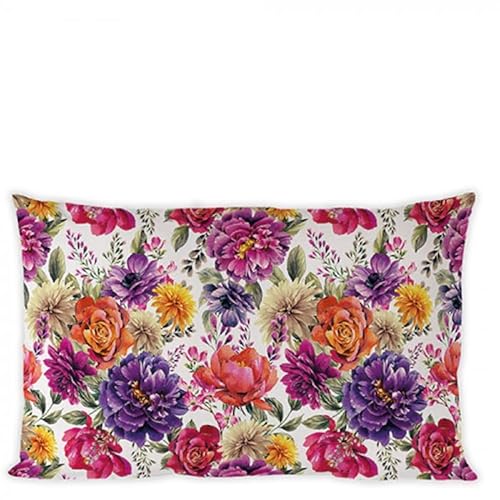 Ambiente Kissenhülle Kissenbezug Cover 50x30 cm Anne White Blumen Herbst Cushion Cover von Ambiente