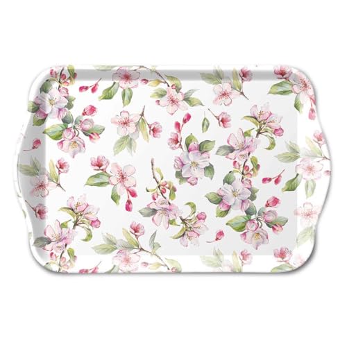 Ambiente Lebendiges Frühlingsblüten-Design, Melamin, 21 cm x 13 cm, Blumen, Küchengeschirr, Weihnachten von Ambiente