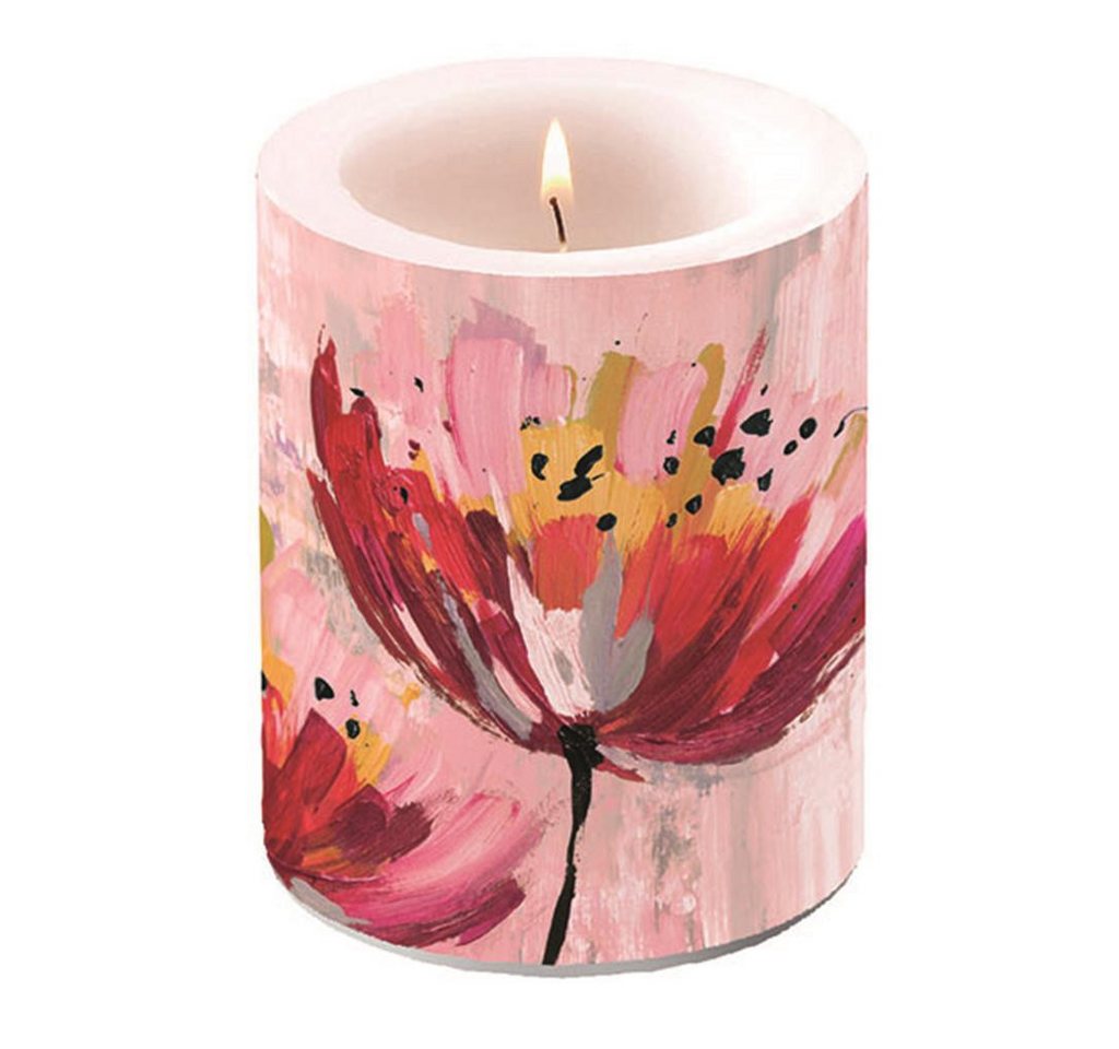 Ambiente Papierserviette Kerze gross – Candle Big – Format: Ø 12 cm x 10 cm – Brenndauer: 75 von Ambiente