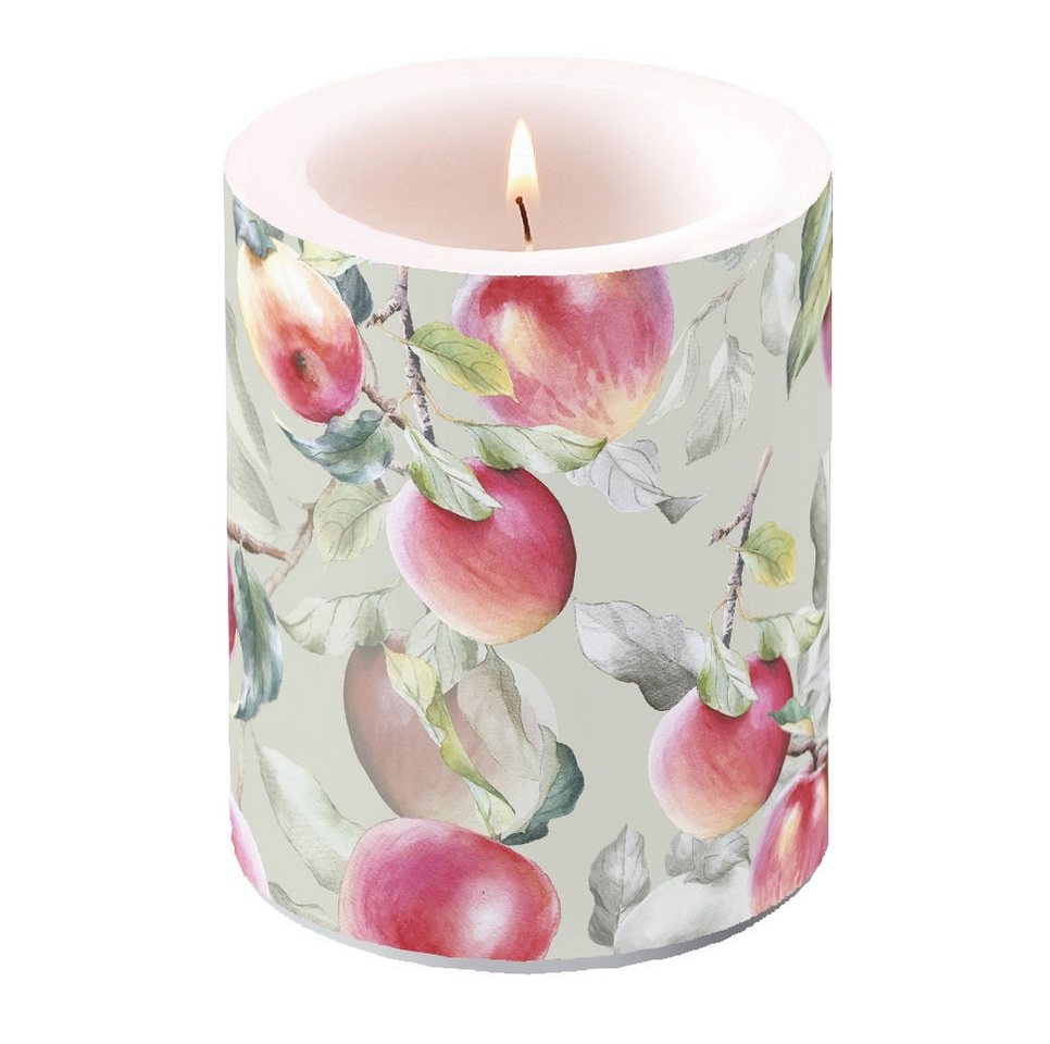 Ambiente Papierserviette Kerze gross – Candle Big – Format: Ø 12 cm x 10 cm – Brenndauer: 75 von Ambiente