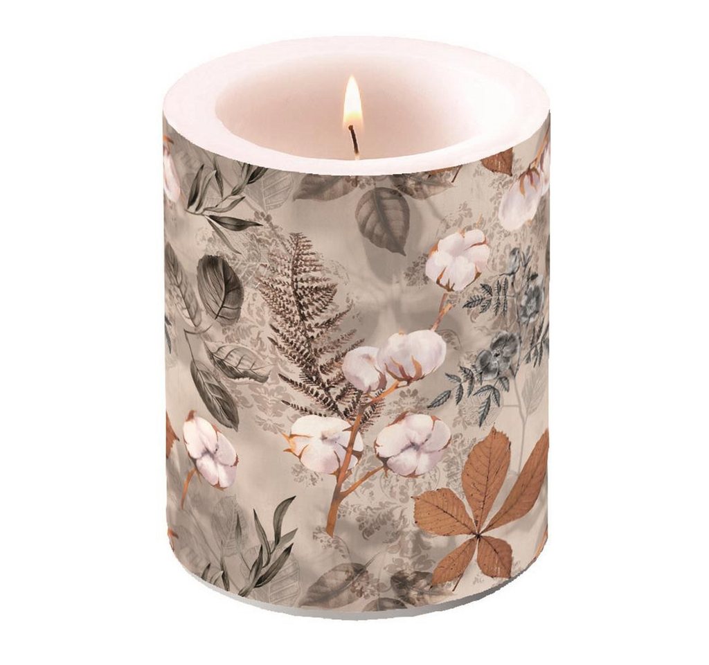 Ambiente Papierserviette Kerze gross – Candle Big – Format: Ø 12 cm x 10 cm – von Ambiente