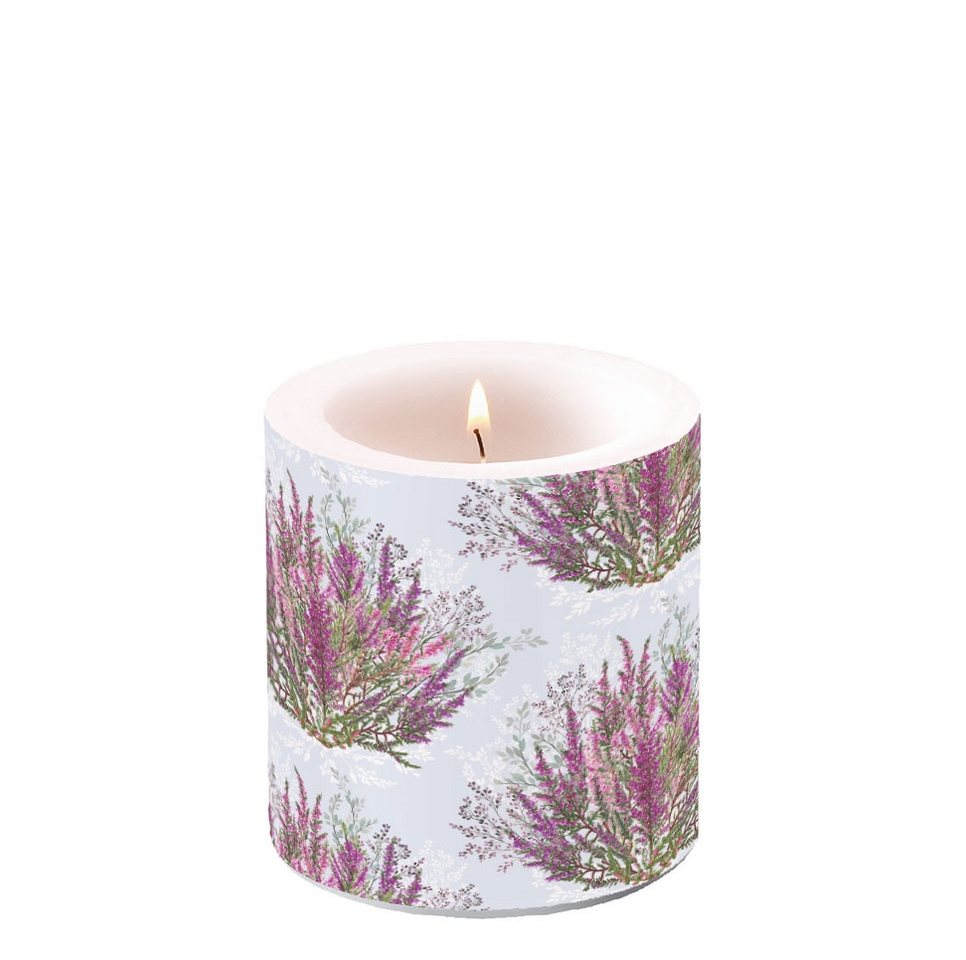Ambiente Papierserviette Kerze klein – Candle small – Format: Ø 7,5 cm x 9 cm – Brenndauer: 35 von Ambiente
