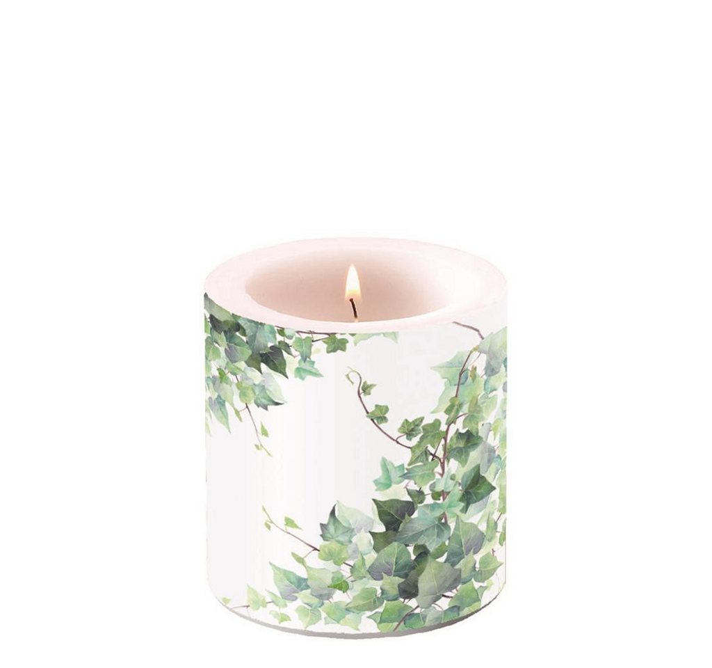 Ambiente Papierserviette Kerze klein – Candle small – Format: Ø 7,5 cm x 9 cm – von Ambiente