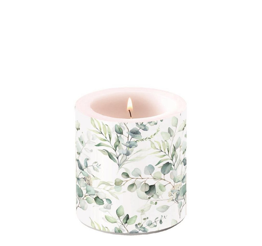 Ambiente Papierserviette Kerze klein – Candle small – Format: Ø 7,5 cm x 9 cm – von Ambiente