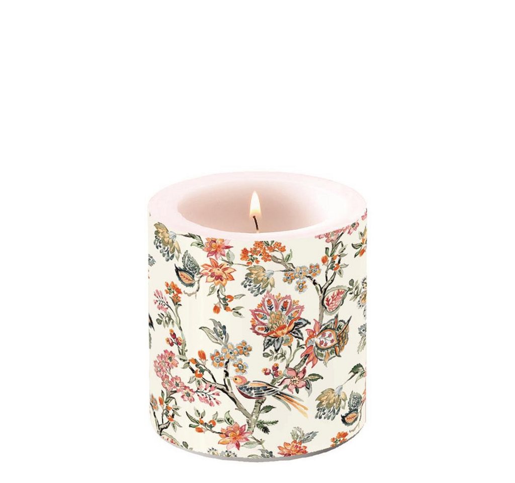 Ambiente Papierserviette Kerze klein – Candle small – Format: Ø 7,5 cm x 9 cm – Brenndauer: 35 von Ambiente