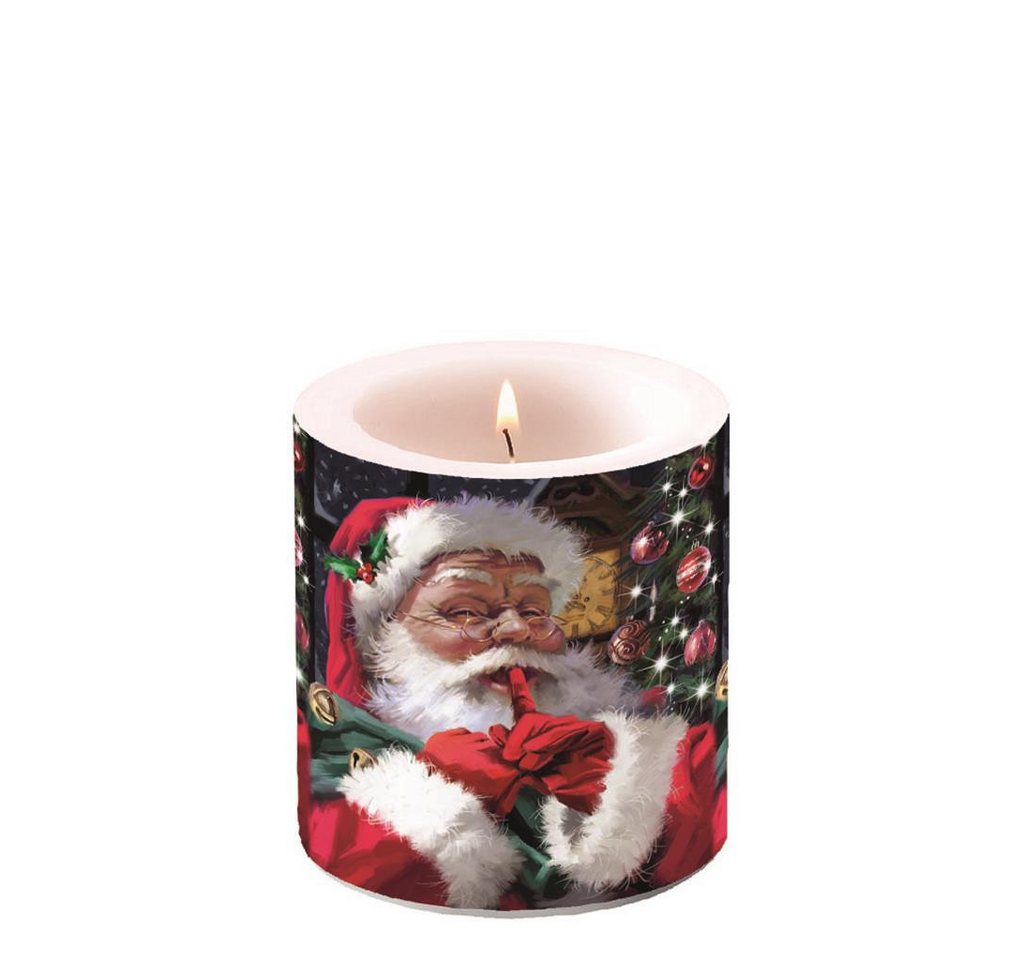 Ambiente Papierserviette Neu 2024 - Weihnachten – Kerze klein – Candle small – Format von Ambiente