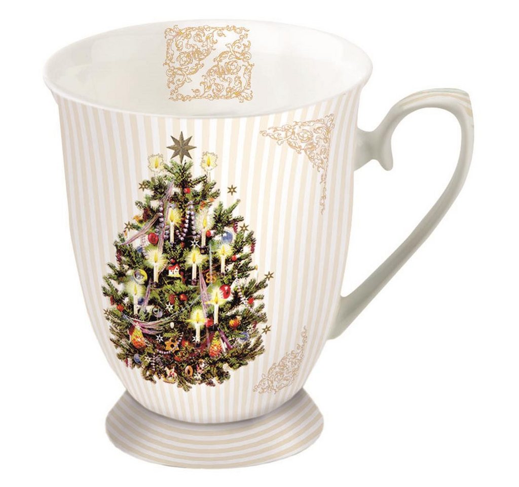 Ambiente® Papierserviette Weihnachten - Becher – Mug 0,25 L - Fine Bone China - Format: Ø 7,5 Ambiente® Papierserviette Weihnachten - Becher – Mug 0,25 L - Fine Bone China - Format: Ø 7,5 von Ambiente®