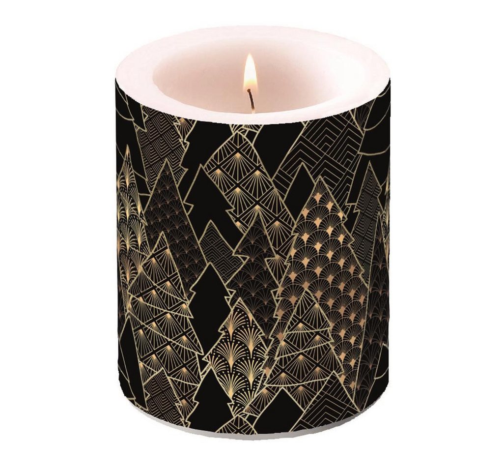 Ambiente Papierserviette Weihnachten – Kerze gross – Candle Big – Format: Ø 12 cm x 10 cm – von Ambiente