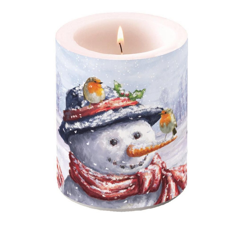 Ambiente Papierserviette Weihnachten – Kerze gross – Candle Big – Format: Ø 12 cm x 10 von Ambiente