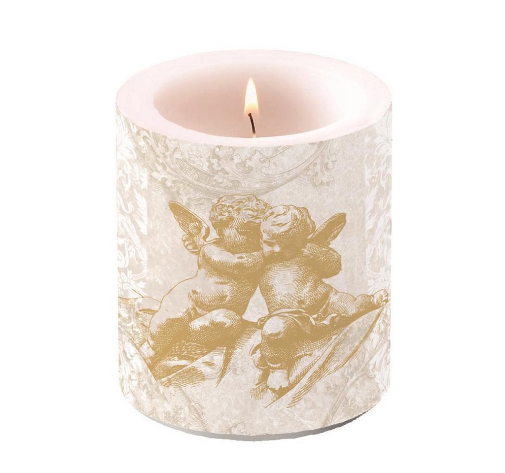 Ambiente Papierserviette Weihnachten – Kerze medium – Candle medium – Format: Ø 10 cm x von Ambiente