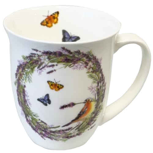Ambiente Tasse Buchfink, Höhe ca. 10,5 cm, Inhalt ca. 0,4 ltr. von Ambiente