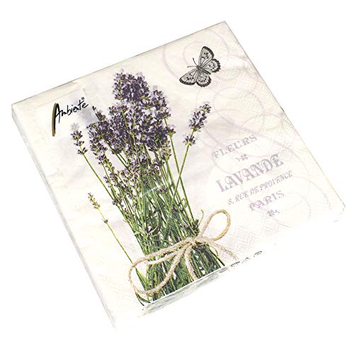 Serviette"Bunch of Lavender" 20 Stück von Ambiente