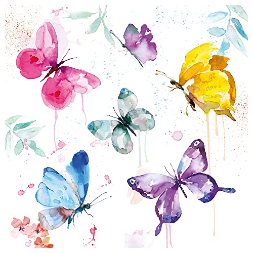 Serviette "Colorful Butterfly" 20 Stück von Ambiente