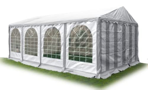 AMBISPHERE Partyzelt Classic Plus - Partyzelt wasserdicht -Pavillon 550g/m² PVC Plane 750 N - Partyzelt - Festzelt - Bierzelt Wasserdicht, UV-Resistent & Feuerhemmend in mit 5 Jahren Garantie von Ambisphere