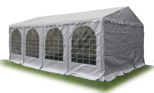 AMBISPHERE Partyzelt Classic Plus - Partyzelt wasserdicht -Pavillon 550g/m² PVC Plane 750 N - Partyzelt - Festzelt - Bierzelt Wasserdicht, UV-Resistent & Feuerhemmend in mit 5 Jahren Garantie von Ambisphere