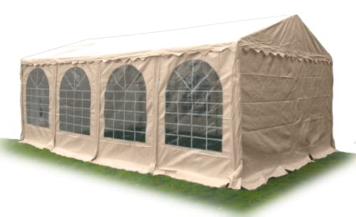 AMBISPHERE Partyzelt Classic Plus - Partyzelt wasserdicht -Pavillon 550g/m² PVC Plane 750 N - Partyzelt - Festzelt - Bierzelt Wasserdicht, UV-Resistent & Feuerhemmend in mit 5 Jahren Garantie von Ambisphere