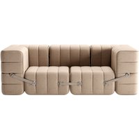 Ambivalenz - Curt 7er Set Z B Flexibler 2 Sitzer mit Armlehnen von Ambivalenz