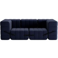 Ambivalenz - Curt 7er Set Z B Flexibler 2 Sitzer mit Armlehnen von Ambivalenz
