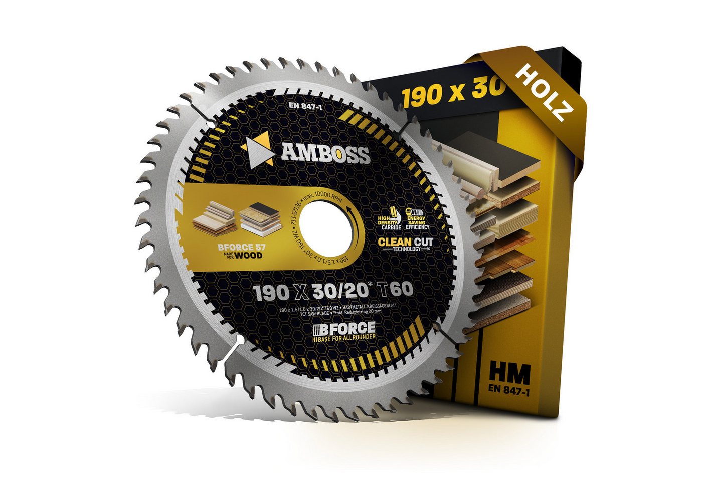 Amboss Werkzeuge Kreissägeblatt HM Kreissägeblatt - 190 x 1.5/1.0 x 30 Z60 WZ Amboss Werkzeuge Kreissägeblatt HM Kreissägeblatt - 190 x 1.5/1.0 x 30 Z60 WZ von Amboss Werkzeuge