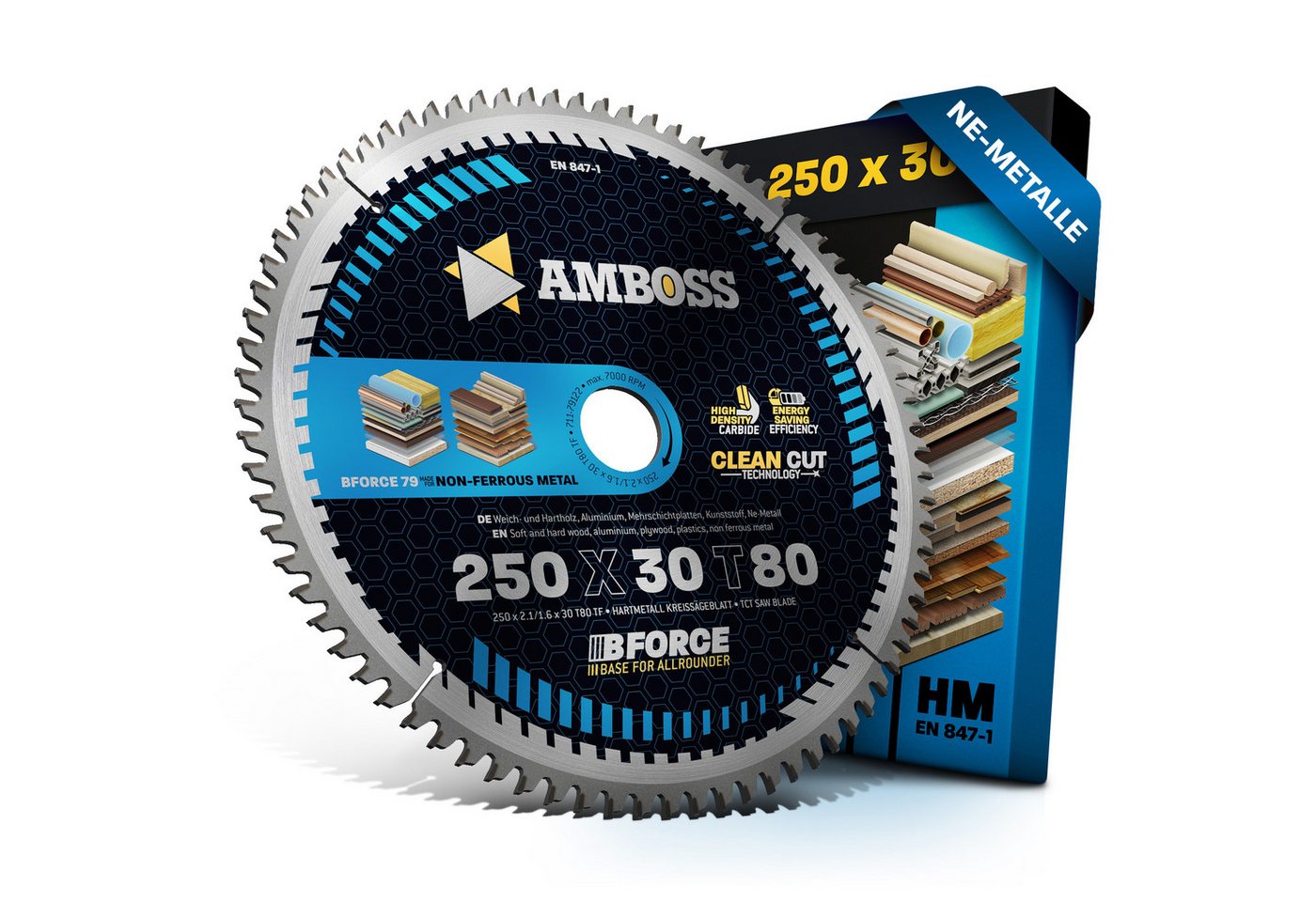 Amboss Werkzeuge Kreissägeblatt HM Kreissägeblatt - 250 x 2.6/1.8 x 30 Z80 TF Amboss Werkzeuge Kreissägeblatt HM Kreissägeblatt - 250 x 2.6/1.8 x 30 Z80 TF von Amboss Werkzeuge