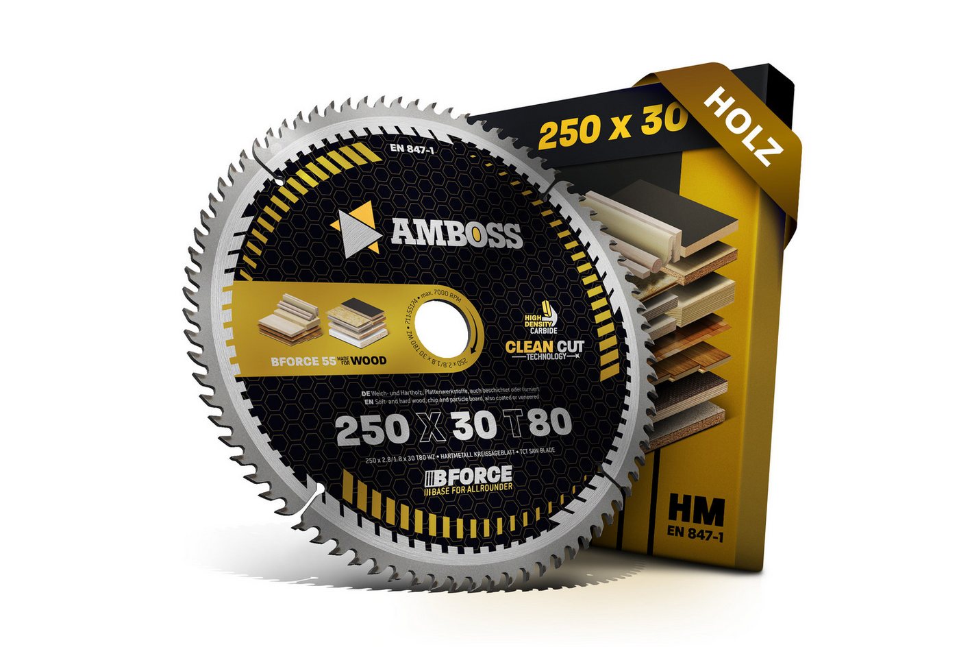 Amboss Werkzeuge Kreissägeblatt HM Kreissägeblatt - 250 x 2.8/1.8 x 30 Z80 WZ Amboss Werkzeuge Kreissägeblatt HM Kreissägeblatt - 250 x 2.8/1.8 x 30 Z80 WZ von Amboss Werkzeuge