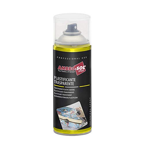 Ambro-Sol - I270 Weichmacher, Spritzfolienweichmacher zum Schutz von Metallen wie Kupfer, Aluminium, aber auch von Materialien wie Papier, Holz und Kunststoff, vergilbungsfrei, recycelbar 400 ml von Ambro-Sol