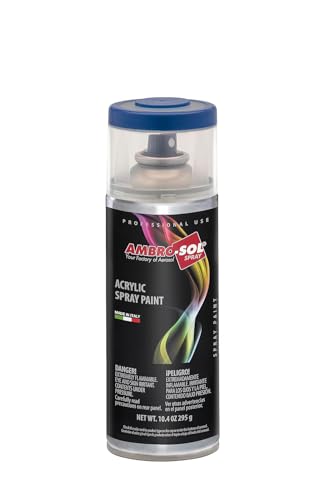 Ambro-Sol - Mehrzweck Acryllack Spray V4005010, Hochglanzfarbe für Innen und Außen, Acryl Spray für Alle Materialien, 400 ml Recyclebare Acryl Sprühfarbe Weißblech-Sprühdose - Enzianblau Ambro-Sol - Mehrzweck Acryllack Spray V4005010, Hochglanzfarbe für Innen und Außen, Acryl Spray für Alle Materialien, 400 ml Recyclebare Acryl Sprühfarbe Weißblech-Sprühdose - Enzianblau von Ambro-Sol
